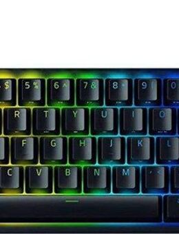 RAZER Huntsman Mini - Clicky Optical Switch (Lila) - DE - Schwarz Gaming-Tastatur