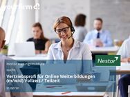 Vertriebsprofi für Online Weiterbildungen (m/w/d) Vollzeit / Teilzeit - Berlin