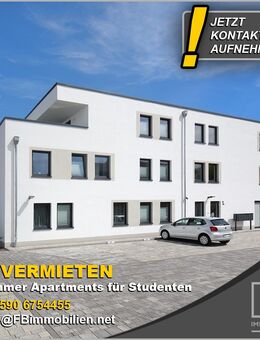Moderne 1-Zimmer Apartments für Studenten: Tyroler Küppel 1/1A, Lehnerz-Fulda - Fulda