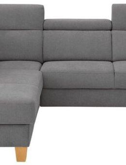 Home affaire Ecksofa Conville L-Form, Federkern, wahlweise mit Bettfunktion und Bettkasten bzw. Stauraum