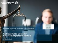 Rechtsanwalts- und/oder Notarfachangestellte (w/m/d) - Darmstadt