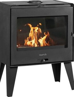 Kaminofen Heathus »B 57«, 10 kW, Zeitbrand, Holzscheite bis 50 cm, Panoramascheibe