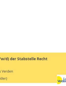 Leitung (m/w/d) der Stabstelle Recht - Verden (Aller)