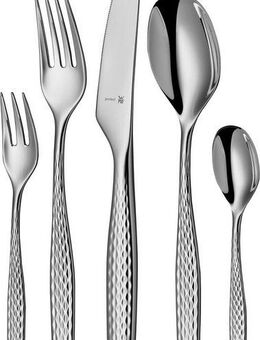 WMF Besteck-Set Sentic (30-tlg), 6 Personen, Cromargan® Edelstahl Rostfrei, ergonomisch, Cromargan protect