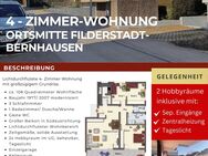 Freie 4-Zimmer-Wohnung / großer überdachter Balkon / 2 Hobbyräume beheizbar mit Tageslicht / Garage - Filderstadt