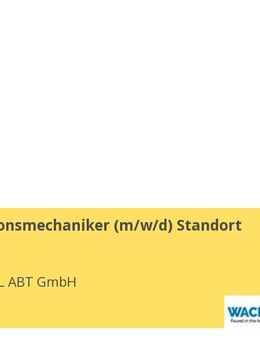 Konstruktionsmechaniker (m/w/d) Standort Pulsnitz - Pulsnitz