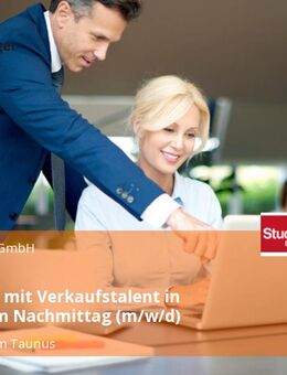 Bürokraft mit Verkaufstalent in Teilzeit am Nachmittag (m/w/d) - Hofheim (Taunus)