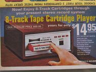 Werbung für 8-Track Tape Cartridge Player & Cartidges (1969) - Münster