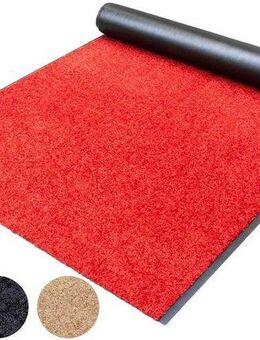 Primaflor-Ideen in Textil Läufer Schmutzfangläufer CLEAN, Made in Belgium, rechteckig, Höhe: 9 mm, Schmutzfangmatte, Uni Farben, strapazierfähig, rutschhemmend, waschbar
