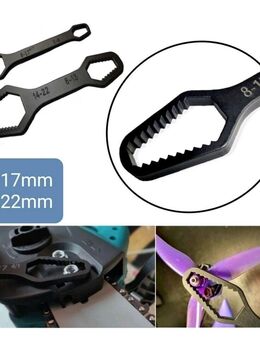 2 Stück Universal Gabelschlüssel Maulschlüssel 3-17mm 8-22mm Sechskant Werkzeug 12,90 €* - Villingen-Schwenningen