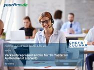Verkaufsrepräsentant/in für 'Hi Taste' im Außendienst (m/w/d) - Mainz