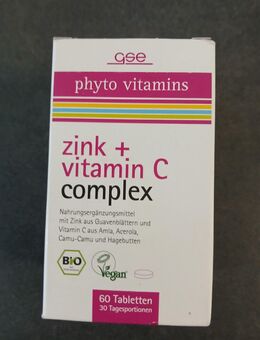 GSE BIO Zink ^ Vtamin C complex - Linz (Rhein)