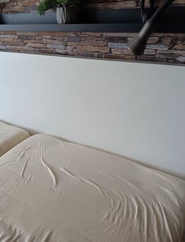 Doppelbett / Gestell weiß 180 x 200 cm - Unna