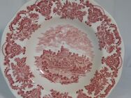 Suppenteller Royal homes of Britain Enoch / Wedgwood Red / 1960 - 1985 / 22 cm - Zeuthen