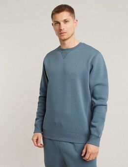 G-STAR Sweatshirt Premium Core Pacior Sweat mit Ripp-Seiteneinsätzen
