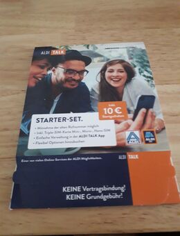 Aldi talk starterset mit 10 € Guthaben - Duisburg Zentrum
