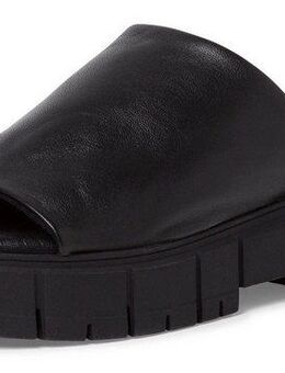 Tamaris Pantolette, Plateau, Sommerschuh, Schlappen im monochromen Look