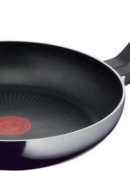 Tefal Bratpfanne Resist, sichere Titanium Antihaftversiegelung, Aluminium, Thermo-Signal bei idealer Brattemperatur, nicht induktionsgeeignet