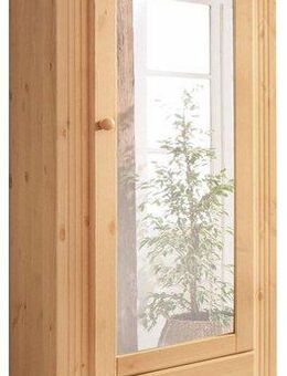 Home affaire Garderobenschrank Adele mit Spiegel, Breite 63 cm, mit 2 Schubladen, aus massiver Kiefer, FSC®