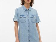Vero Moda Jeanskleid VMJENNIE SS SHORT DENIM DRESS NOOS