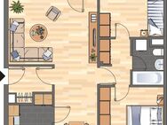 Freuen Sie sich auf Ihre neu renovierte 3-Zimmer-Wohnung - Laatzen