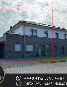 Neuwertige Doppelhaushälfte mit 4 Zimmern, Carport, Garten, Balkon und gehobener Ausstattung - Saterland