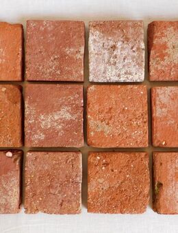 Antik Boden Ziegel Platten Fliesen Weinkeller alte Mauer Back Steine Terracotta französischer Style - Salzatal