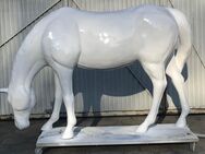 Pferd lebensgroß grasend 3D Modell zum aufsitzen belastbar bis 100kg in unterschiedlichen Bemalungen Horse - Heidesee