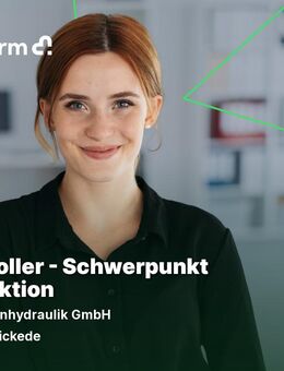 Controller (m/w/d) - Schwerpunkt Produktion - Holzwickede