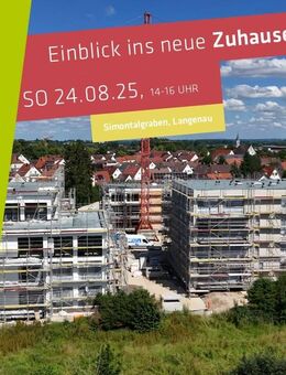 4.5-ZIMMER PENTHOUSE-WOHNUNG MIT BALKON - "WOHNEN IM PARK" IN LANGENAU - B16 - Langenau