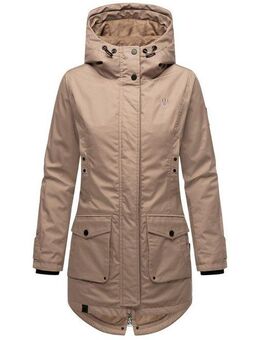 Navahoo Parka Brinjaa Modischer Winter Kurzmantel mit zahlreichen Taschen