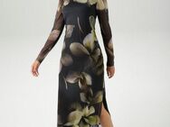 Aniston CASUAL Maxikleid mit großflächigen Batik-Blüten bedruckt - NEUE KOLLEKTION