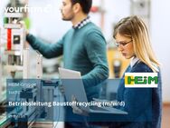 Betriebsleitung Baustoffrecycling (m/w/d) - Berlin