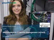Werkstudent/in IT-Service Management (m/w/d) - Spenge