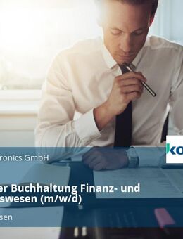 Mitarbeiter Buchhaltung Finanz- und Rechnungswesen (m/w/d) - Frickenhausen