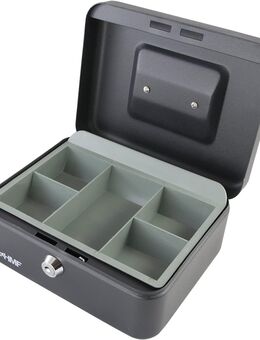 HMF Geldkassette Münzfächer grau Geldkasse Geldbox#10120-02 - Birkenfeld (Baden-Württemberg)