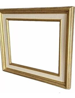 Leerrahmen Bilderrahmen-Holz-Barock-Sondermaße-alle Größen möglich 436 Chrome - Holzminden