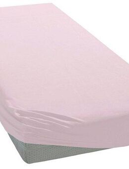 OTTO products Spannbettlaken Big Stripe in Gr. 90x200, 140x200 oder 180x200 cm, Jersey, Gummizug: rundum, (1 Stück), aus Bio-Baumwolle, für Matratzen bis 30 cm Höhe, Bettlaken