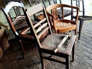 Konvolut Vintage Stühle aus verschiedenen Zeiten - für Bastler mit Fantasie - Niederfischbach