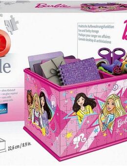 Ravensburger 3D-Puzzle Aufbewahrungsbox Barbie, 216 Puzzleteile, Made in Europe
