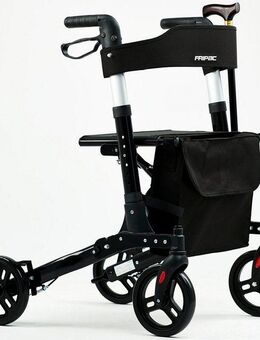 FRIPAC Rollator Leichtgewicht-Rollator R-1011, Komplettpaket für innen & außen