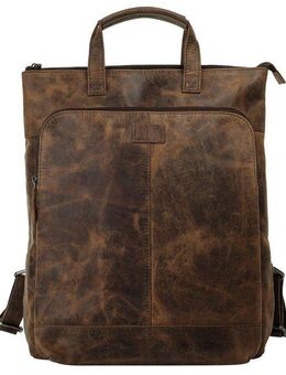Bagan Cityrucksack, echt Leder
