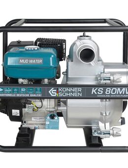 "Könner & Söhnen" Motorpumpe für Schlammwasser KS 80MW - Saughöhe 7m - Förderhöhe 20m - Kaiserslautern