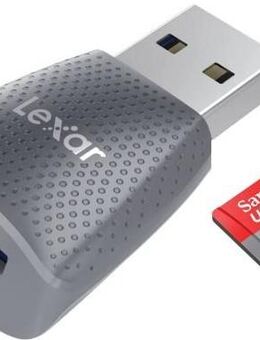 Speicherkartenleser Lexar - MicroSD Laufwerk, USB 3.2 Gen 1, SanDisk Ultra MicroSDXC 128GB mit einer Datenübertragung von bis zu 120MB/s, inklusive SD-Adapter - Fürth