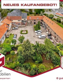 Denkmalgeschützter Dreikanthof mit 12 Wohneinheiten, 11 Stellplätzen u. Ausbaureserve in Ramershoven - Rheinbach