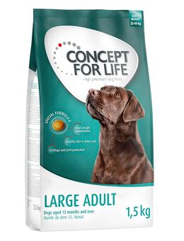 1 kg / 1,5 kg Concept for Life zum Probierpreis! - 1,5 kg Large Adult