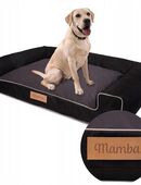 Design Handmade Hundebett Hundekissen Sofa Hundesofa Tierbett Katzenbett Hundekorb Schlafplatz mit Namensschild Set 762 in 42105