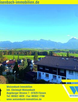 Beeindruckender Panoramablick in einmaliger Lage trifft Topausstattung - Füssen