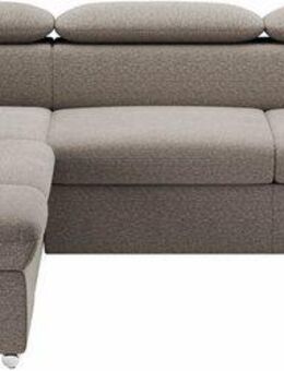 sit&more Ecksofa Valentine, L-Form, Sofa mit Armteil- & Kopfteilverstellung, optional mit Bettfunktion, Ottomane links oder rechts