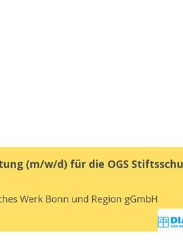Gruppenleitung (m/w/d) für die OGS Stiftsschule - Bonn